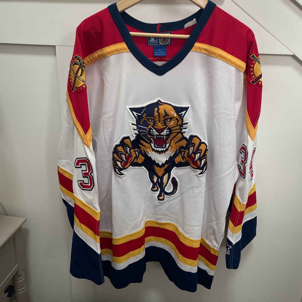 Florida Panthers NHL Vanbiesbrouck #34 jersey